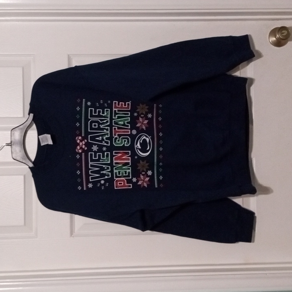PENNSYLVANIA STATE LIONS CHRISTMAS SWEATSHIRT . - Picture 1 of 8